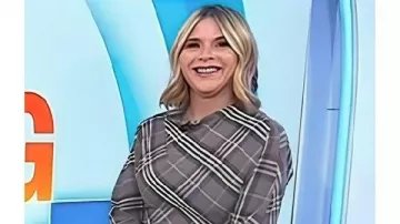 The Today Show 2025 Jenna Bush Hager Plaid Mini Dress in Today