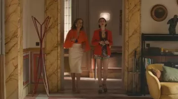 Dolce & Gabbana 150mm Polka Dot Sandals worn by Emily Cooper (Lily Collins) as seen in Emily in Paris (S05E03)