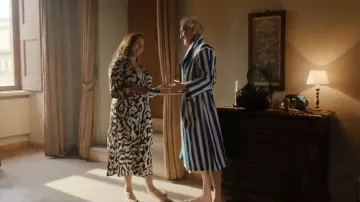 Diane Von Furstenberg Jerome Dress worn by Marianne (Laurence Gormezano) as seen in Emily in Paris (S05E04)