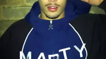 Fakemink Marty Supreme Hooded Jacket worn by (Fakemink) in Marty Supreme