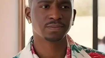 Floral Blazer worn by Julien (Samuel Arnold) as seen in Emily in Paris (S05)