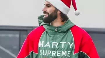 Sam Hartman Marty Supreme Mexico Jacket as seen in Marty Supreme