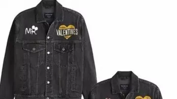Valentines Day Couple Matching Trucker Jackets as seen in Valentine's Day