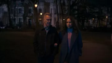 Belstaff Continental Jacket Nappa Backed Suede worn by Simon (James Nesbitt) as seen in Run Away (S01E01)