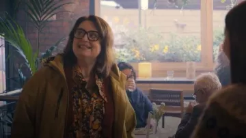 Seasalt Cornwall Coverack Waterproof Coat worn by Elena Ravenscroft (Ruth Jones) as seen in Run Away (S01E01)