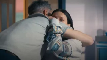 Abercrombie Essential Popover Patchwork Embroidered Hoodie worn by Anya Greene (Ellie Henry) as seen in Run Away (S01E02)