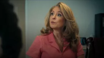 Me+Em Tweed Jumpsuit Italian Textured Cotton worn by Jessica Kinberg (Tracy-Ann Oberman) as seen in Run Away (S01E05)