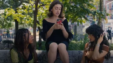 Wildflower Red Gingham Hearts Phone Case worn by Maia (Rachel Sennott) as seen in I Love LA (S01E08)