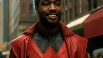Wonder Man 2026 Yahya Abdul-Mateen II Leather Jacket worn by Simon Williams / Wonder Man (Yahya Abdul-Mateen II) in Wonder Man (S01)