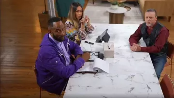 Ralph Lauren Hooded Jacket worn by Ken Canion as seen in Caught in the Act: Unfaithful (S04E08)