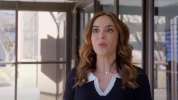 Karen Kane Polished Play Sweater Polo worn by Lisa as seen in Dance Moms: A New Era (S02E01)