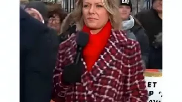 The Today Show 2025 Dylan Dreyer Tweed Coat as seen in Today