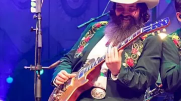 Old Crow Medicine Show Mike Harris Floral Blazer as seen in Old Crow Medicine Show: Live At The Orange Peel And Tennessee Theatre