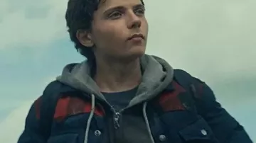 Greenland 2: Migration Roman Griffin Davis Puffer Jacket as seen in Greenland 2: Migration