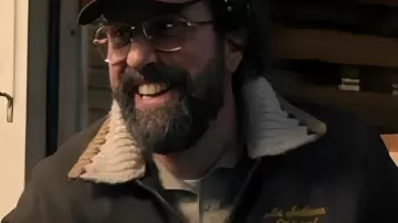 Stranger Things S05 Murray Bauman Brown Jacket as seen in Stranger Things (S05)