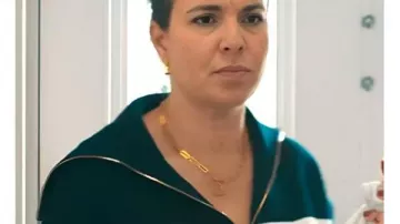 Run Away S01 Ingrid Oliver Striped Sweater worn by Ingrid Greene (Ingrid Oliver) in Run Away