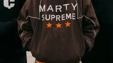 Marty Supreme Timothee Chalamet Brown Jacket of Marty (Timothée Chalamet) in Marty Supreme