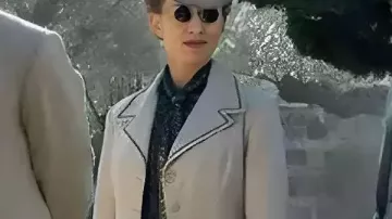 Young Sherlock 2026 Cordelia Holmes Coat as seen in Young Sherlock (S01)