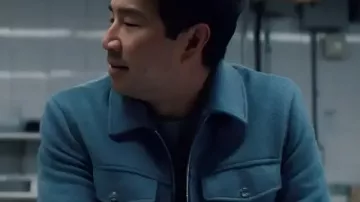 Simu Liu The Copenhagen Test Zip Up Jacket worn by Alexander Hale (Simu Liu) as seen in The Copenhagen Test (S01)