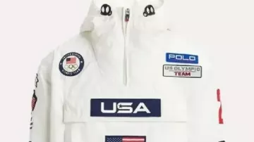 Team USA Olympics 2026 Anorak Jacket White in Team USA's Olympic Roster Revealed