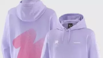 Milano Cortina 2026 Purple Hoodie Salomon Logo Graphic in The Hundreds LA 2028 Summer Olympics T-Shirt Unboxing!