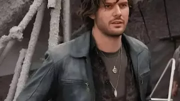 James Sunderland Return To Silent Hill Leather Jacket worn by James Sunderland (Jeremy Irvine) as seen in Return to Silent Hill