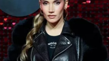 India Martínez Billboard No.1s Black Leather Jacket