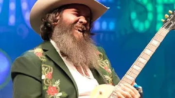 Mike Harris Old Crow Medicine Show Floral Blazer in Old Crow Medicine Show - Wagon Wheel [Official Music Video]