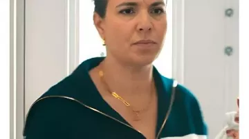 Run Away Ingrid Oliver Striped Sweater worn by Ingrid Greene (Minnie Driver) as seen in Run Away (S01E06)