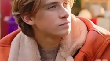 Pillion Ray Leather Jacket worn by Ray (Alexander Skarsgård) as seen in Pillion