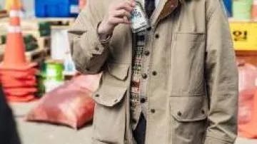 Cashero S01 Kim Byung-chul Cotton Jacket of Byeon Ho-in (Kim Byung-chul) in Cashero (S01E03)