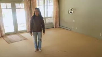 Converse Chuck Taylor Sneakers worn by Joanna Gaines as seen in Fixer Upper: Colorado Mountain House (S01E01)