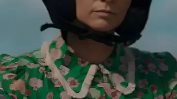 The Iris Affair S01 Iris Nixon Floral Collared Blouse worn by Iris Nixon (Niamh Algar) in The Iris Affair (S01)