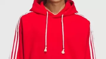 Chinese New Year 2026 Red Hoodie in adidas x chinese new year