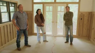 Adidas Originals Handball Spezial Sneakers worn by Joanna Gaines as seen in Fixer Upper: Colorado Mountain House (S01E03)