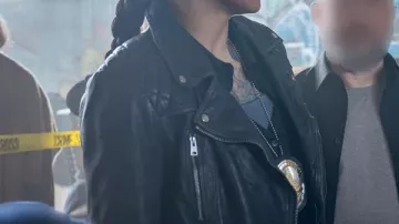 Mercy Kali Reis Biker Leather Jacket worn by (Kali Reis) in Mercy