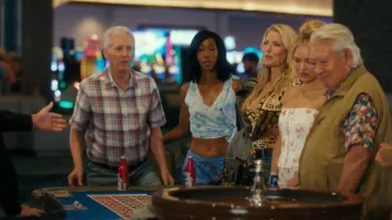 Louis Vuitton Women's Designer Leather Wallet Zippy worn by Ainsley Norris (Michelle Randolph) as seen in Landman (S02E08)