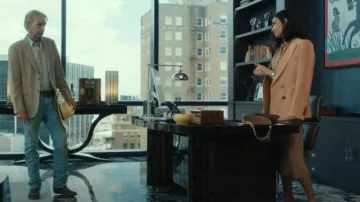 Louis Vuitton Twinny Bag worn by Cami Miller (Demi Moore) as seen in Landman (S02E08)