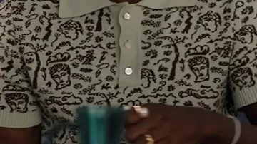 Printed Polo Shirt worn by Julien Samuel Arnold in Emily in Paris