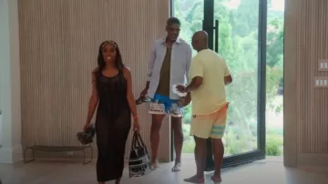 Christian Dior Book Tote Handbag Medium Eiffel Tower worn by Dr. Simone Whitmore as seen in Married to Medicine (S12E04)