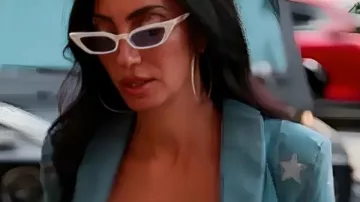 Members Only Palm Beach Ro-Mina Ustayev Blue Star Blazer (Ro-mina Ustayev) as seen in Members Only: Palm Beach (S01)