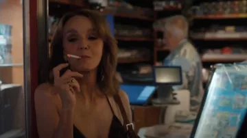Madina Visconti Snake Ring in Bronze worn by Sylvie Grateau (Philippine Leroy-Beaulieu) as seen in Emily in Paris (S05E07)