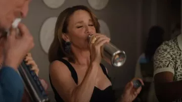 CoRo Jewels Palagio Ring Gold Plated Silver worn by Sylvie Grateau (Philippine Leroy-Beaulieu) as seen in Emily in Paris (S05E07)