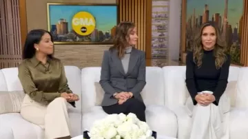 Veronica Beard Nalani Dickey Jacket worn by Rebecca Jarvis as seen in Good Morning America on January 5, 2026