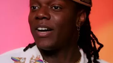 Rupauls Drag Race S18 Vita VonTesse Starr Dogs with Rainbow Shirt as seen in RuPaul's Drag Race (S18)