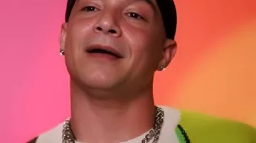 Rupauls Drag Race S18 Geo Print Crewneck Sweatshirt as seen in RuPaul's Drag Race