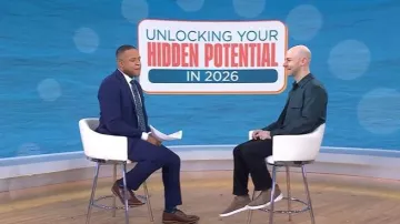 Zegna Triple Stitch™ Suede Slip-On Sneakers worn by Adam Grant as seen in Today on January 5, 2026