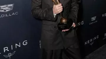 Brown Suit worn by Timothée Chalamet in Palm Springs International Film Festival 2026 Recap: All the MUST-SEE Moments!