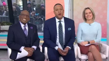 Talbots Audrey Cashmere Sweater worn by Dylan Dreyer as seen in Today on January 5, 2026