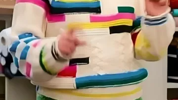 Sweater worn by (Sara Pascoe) in The Great British Sewing Bee